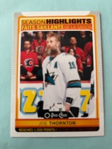2021 Upper Deck O-Pee-Chee OPC #596 Joe Thornton