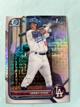2022 Bowman Chrome Mega Box (Mojo Refractor) #BCP-24 Jorbit Vivas