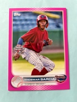 2022 Topps Pro Debut Fuchsia #PD-165 Yhoswar Garcia