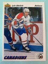 1991 Upper Deck Base Set #482 Lyle Odelein