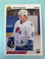 1991 Upper Deck Base Set #488 Claude Lapointe