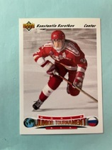 1991 Upper Deck Base Set #654 Konstantin Korotkov