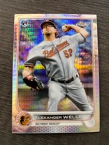2022 Topps Chrome Prism Refractor #49 Alexander Wells