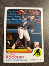 2022 Topps Heritage Minor League #4 Brayan Rocchio