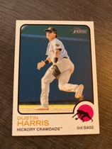 2022 Topps Heritage Minor League #149 Dustin Harris