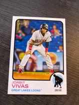 2022 Topps Heritage Minor League #151 Jorbit Vivas