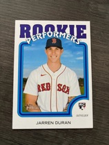2022 Topps Heritage High Number Rookie Performers #RP-3 Jarren Duran