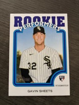 2022 Topps Heritage High Number Rookie Performers #RP-9 Gavin Sheets