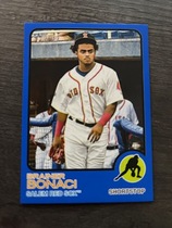 2022 Topps Heritage Minor League Blue #44 Brainer Bonaci