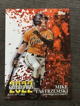 2023 Topps 2022 Greatest Hits #22GH-20 Mike Yastrzemski