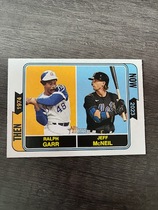 2023 Topps Heritage Then and Now #TAN-15 Jeff Mcneil|Ralph Garr