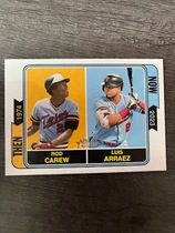 2023 Topps Heritage Then and Now #TAN-3 Luis Arraez|Rod Carew