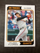 2023 Topps Heritage #87 Wilmer Flores
