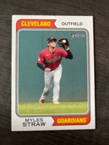 2023 Topps Heritage #166 Myles Straw