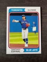 2023 Topps Heritage #284 Santiago Espinal