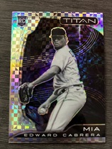 2022 Panini Chronicles Titan Building Blocks #6 Edward Cabrera