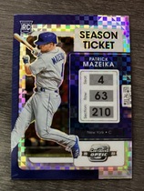 2022 Panini Chronicles Contenders Optic Building Blocks #18 Patrick Mazeika