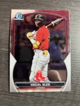2023 Bowman Chrome Prospects #BCP-223 Miguel Bleis
