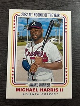 2023 Topps Heritage High Number Award Winners #AW-5 Michael Harris Ii