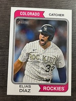 2023 Topps Heritage High Number #721 Elias Diaz