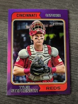 2023 Topps Heritage High Number Chrome Hot Box Refractor #691 Tyler Stephenson