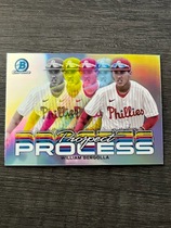 2023 Bowman Chrome Prospect Process #PRP-4 William Bergolla