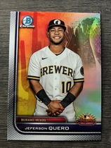 2023 Bowman Chrome 2022 AFL Fall Stars #AFLS-10 Jeferson Quero