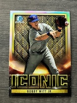 2023 Bowman Chrome Bowman Iconic #BI-6 Bobby Witt Jr.