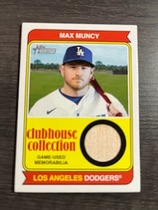 2023 Topps Heritage High Number Clubhouse Collection Relics #CCR-MM Max Muncy