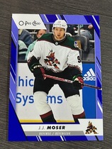 2023 Upper Deck O-Pee-Chee OPC Blue Border #390 J.J. Moser