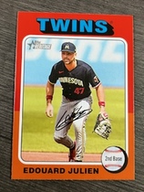 2024 Topps Heritage #32 Edouard Julien