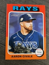 2024 Topps Heritage #80 Aaron Civale
