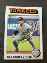2024 Topps Heritage White Border #281 Gleyber Torres
