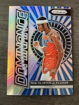 2023 Panini Prizm Dominance #22 Shai Gilgeous-Alexander
