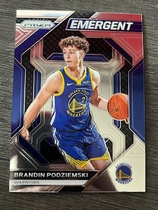 2023 Panini Prizm Emergent #24 Brandin Podziemski