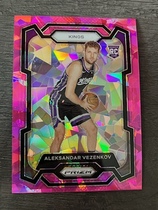 2023 Panini Prizm Pink Ice Prizm #281 Aleksandar Vezenkov