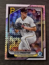 2024 Bowman Chrome Mega Box (Mojo Refractor) (CMP366) #67 Quinn Priester
