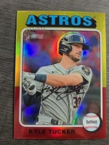 2024 Topps Heritage Chrome Refractor #304 Kyle Tucker