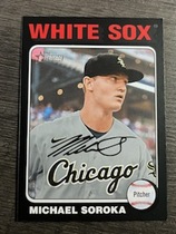 2024 Topps Heritage Black Border #69 Michael Soroka