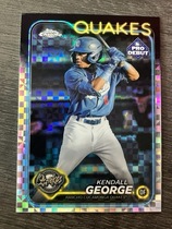 2024 Topps Pro Debut Chrome X-fractor #PDC-148 Kendall George