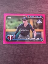 2024 Topps Pro Debut Fuchsia Foil #PD-116 Brandon Winokur