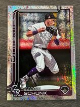 2025 Topps Sandglitter #196 Aaron Schunk