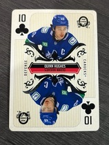 2024 Upper Deck O-Pee-Chee OPC Playing Cards #10C Quinn Hughes