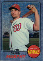 2017 Topps Heritage Chrome Hot Box Refractor #THC-457 Daniel Murphy
