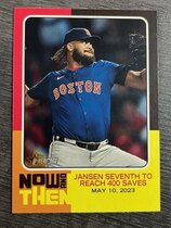 2024 Topps Heritage High Number Now and Then #NAT-7 Kenley Jansen