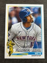 2025 Topps Heritage 1976 Redefined #76R-13 Francisco Lindor