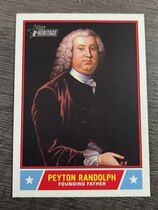 2025 Topps Heritage Notable Americans #NS-15 Peyton Randolph