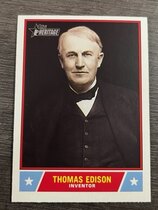 2025 Topps Heritage Notable Americans #NS-18 Thomas Edison