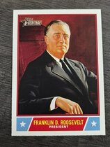 2025 Topps Heritage Notable Americans #NS-19 Franklin D. Roosevelt