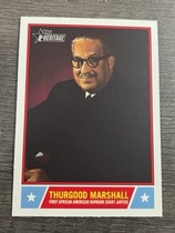 2025 Topps Heritage Notable Americans #NS-49 Thurgood Marshall